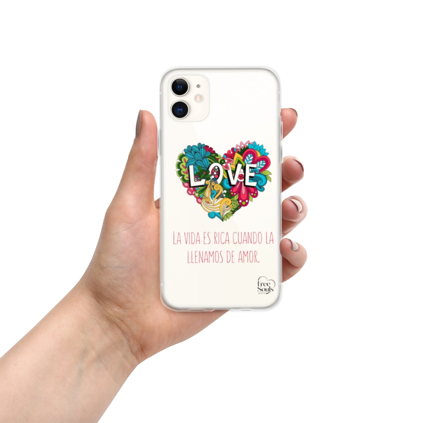 "Love" Clear Case for iPhone®