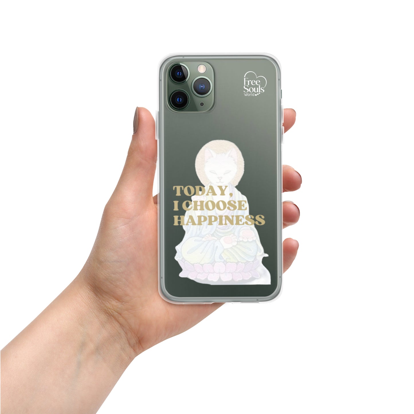 "Happiness" Clear Case for iPhone®