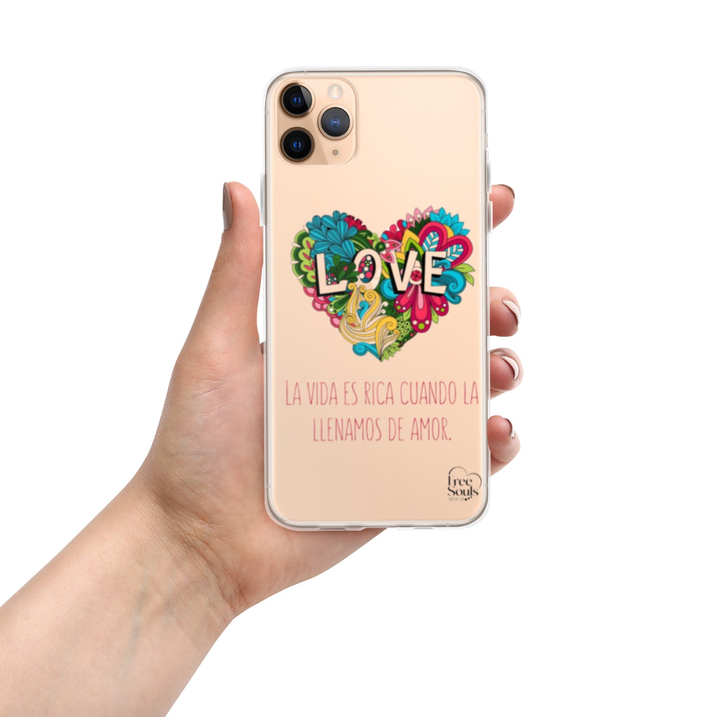 "Love" Clear Case for iPhone®