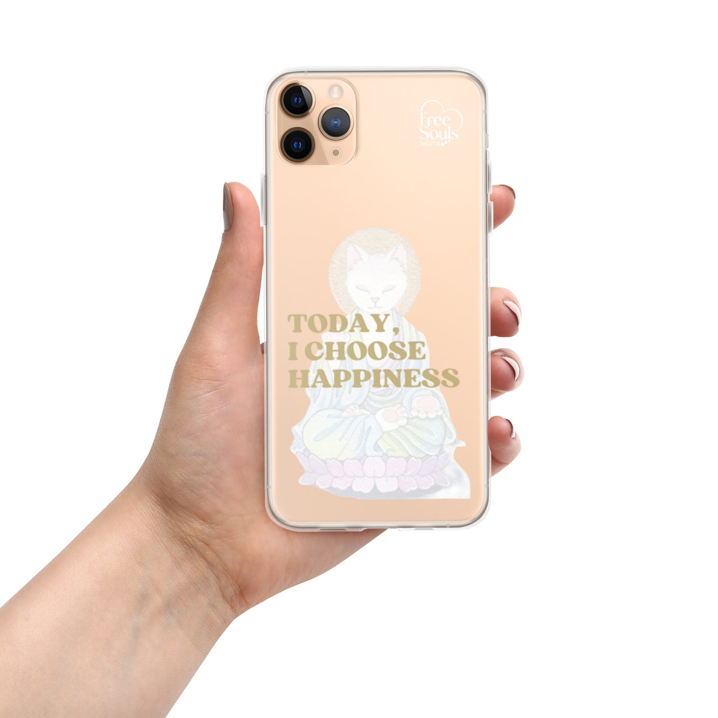 "Happiness" Clear Case for iPhone®