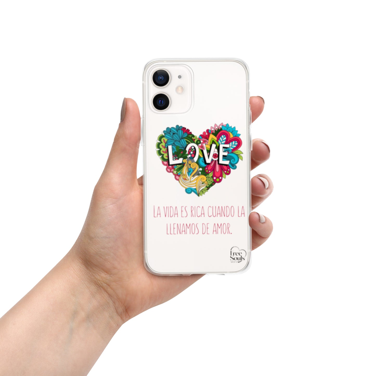 "Love" Clear Case for iPhone®