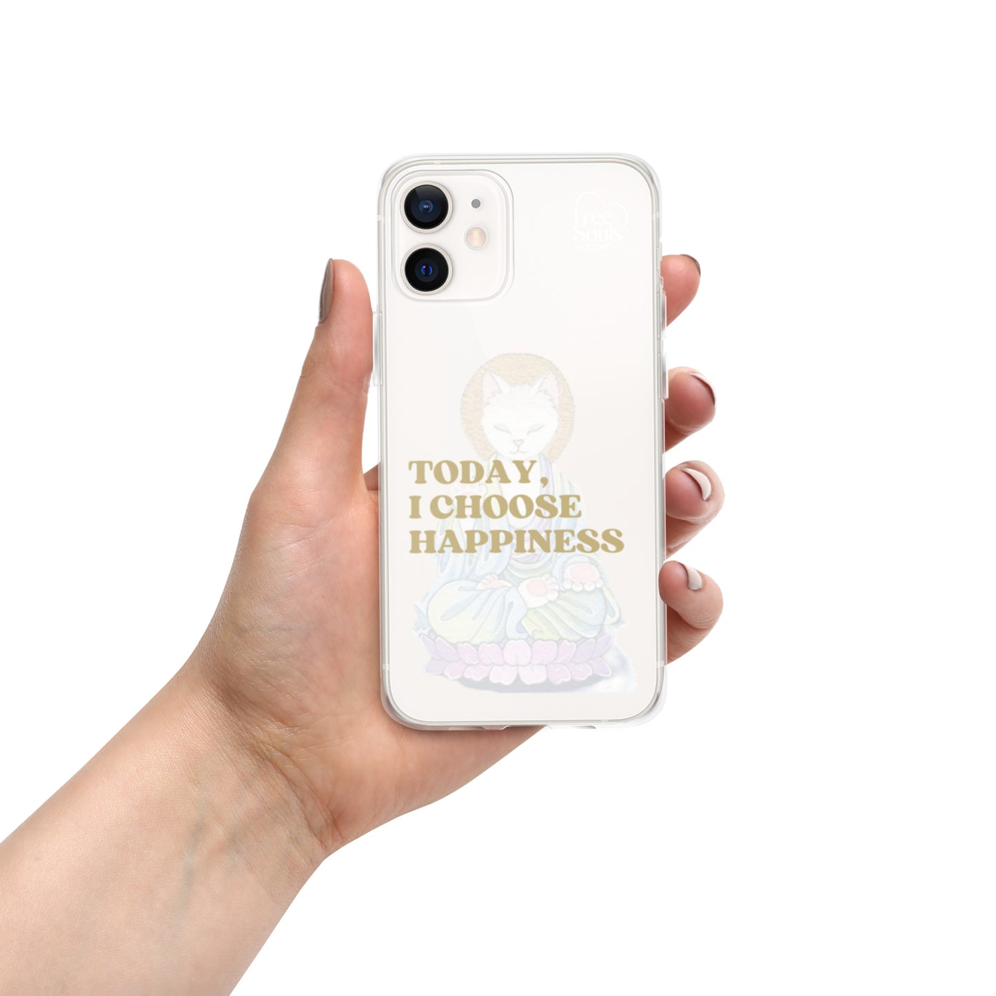 "Happiness" Clear Case for iPhone®