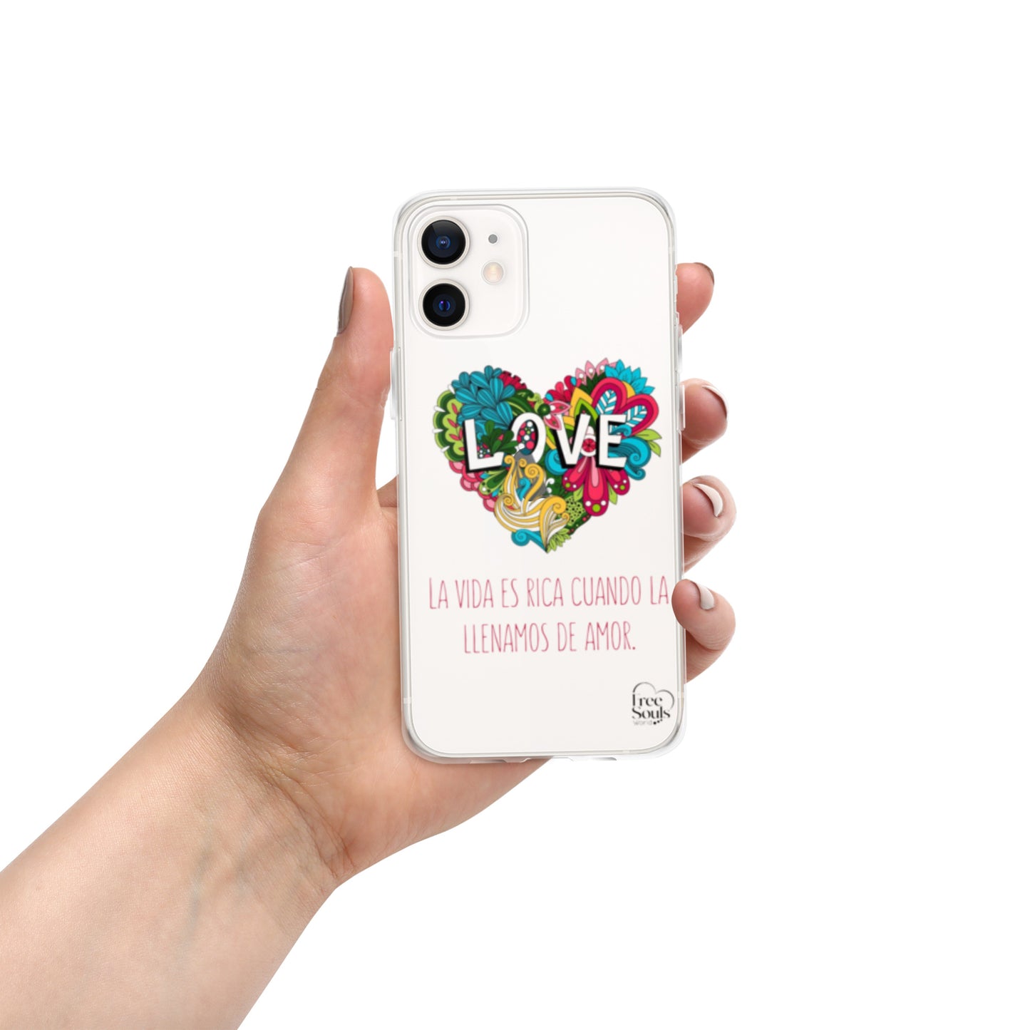 "Love" Clear Case for iPhone®