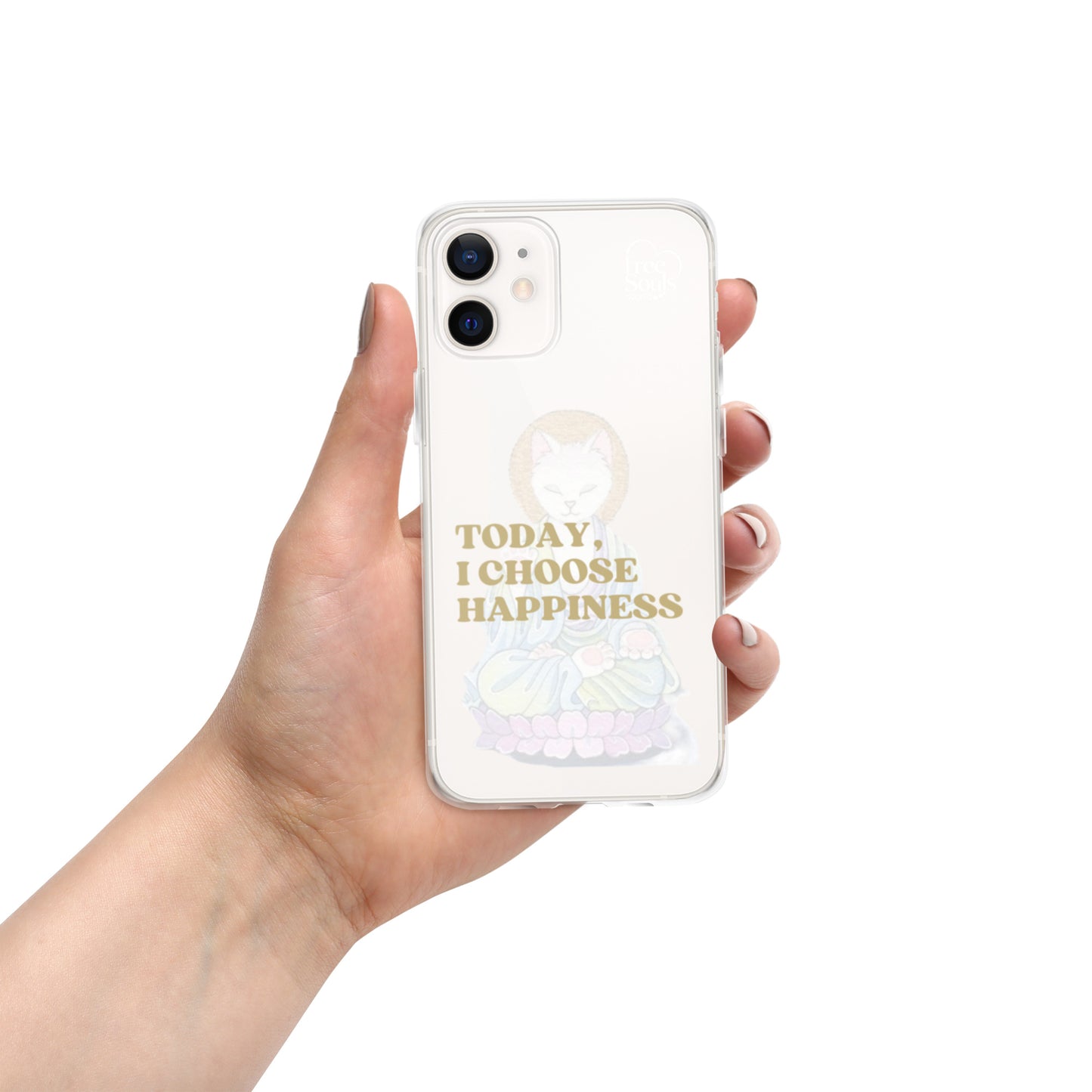 "Happiness" Clear Case for iPhone®