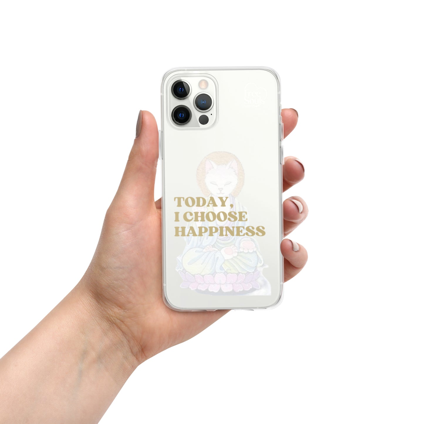 "Happiness" Clear Case for iPhone®