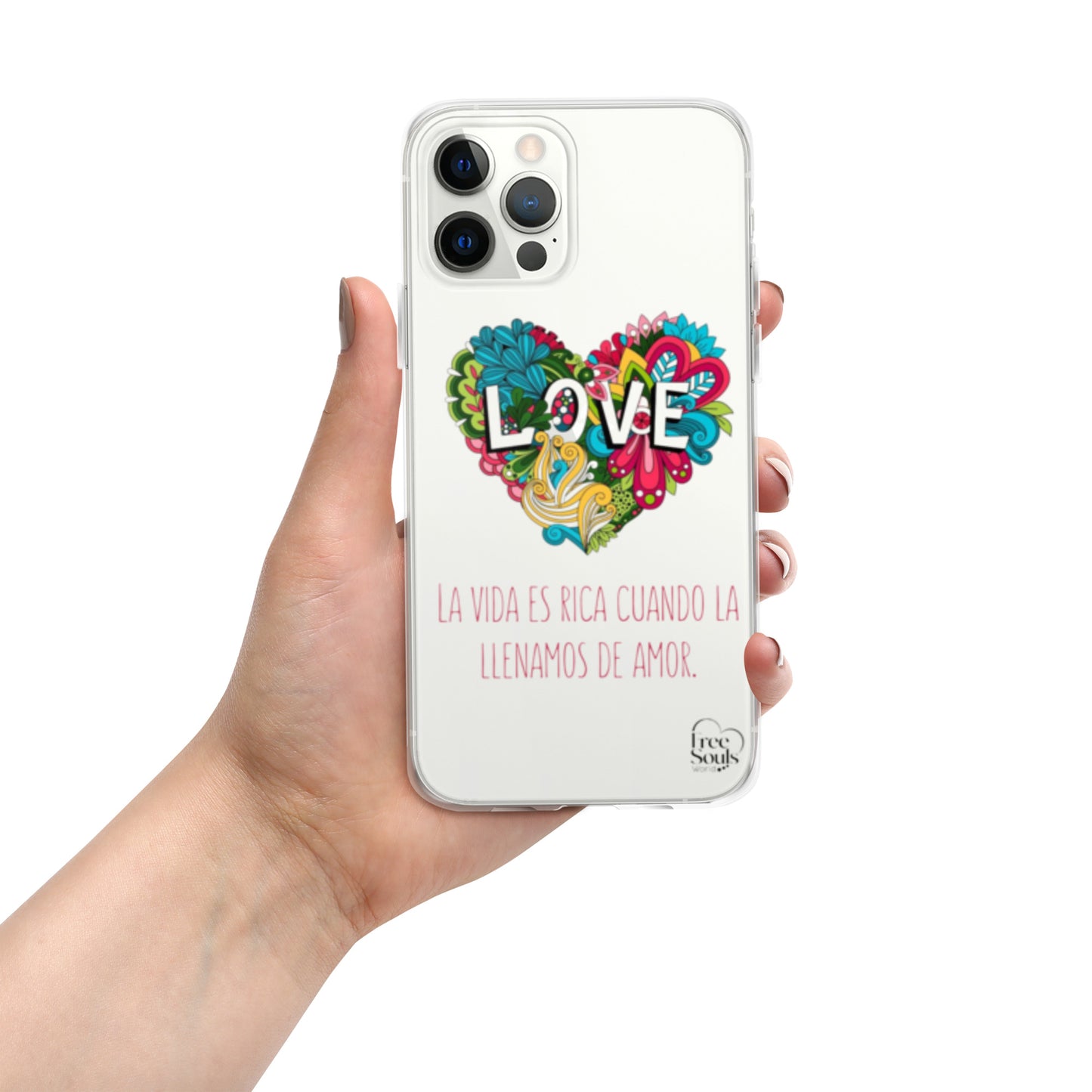 "Love" Clear Case for iPhone®