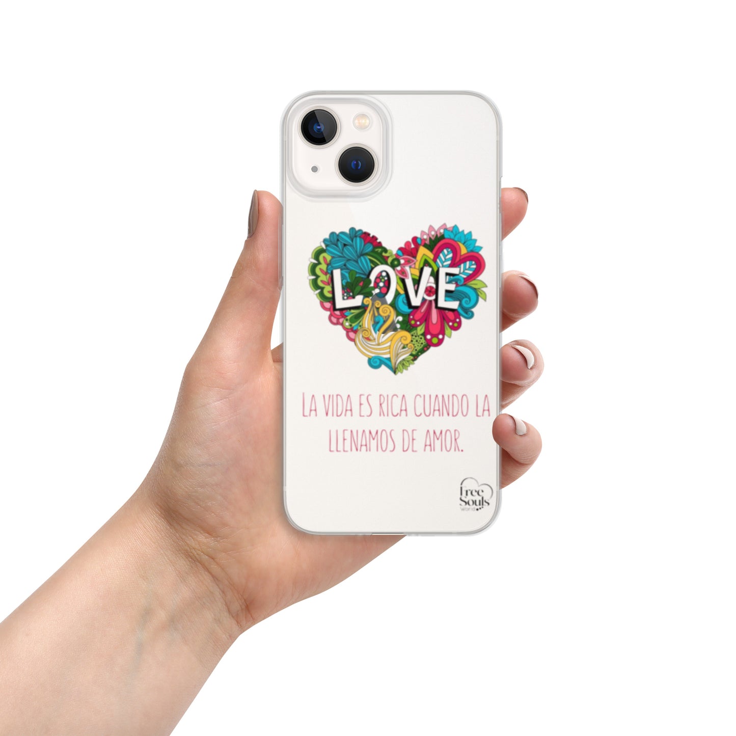 "Love" Clear Case for iPhone®