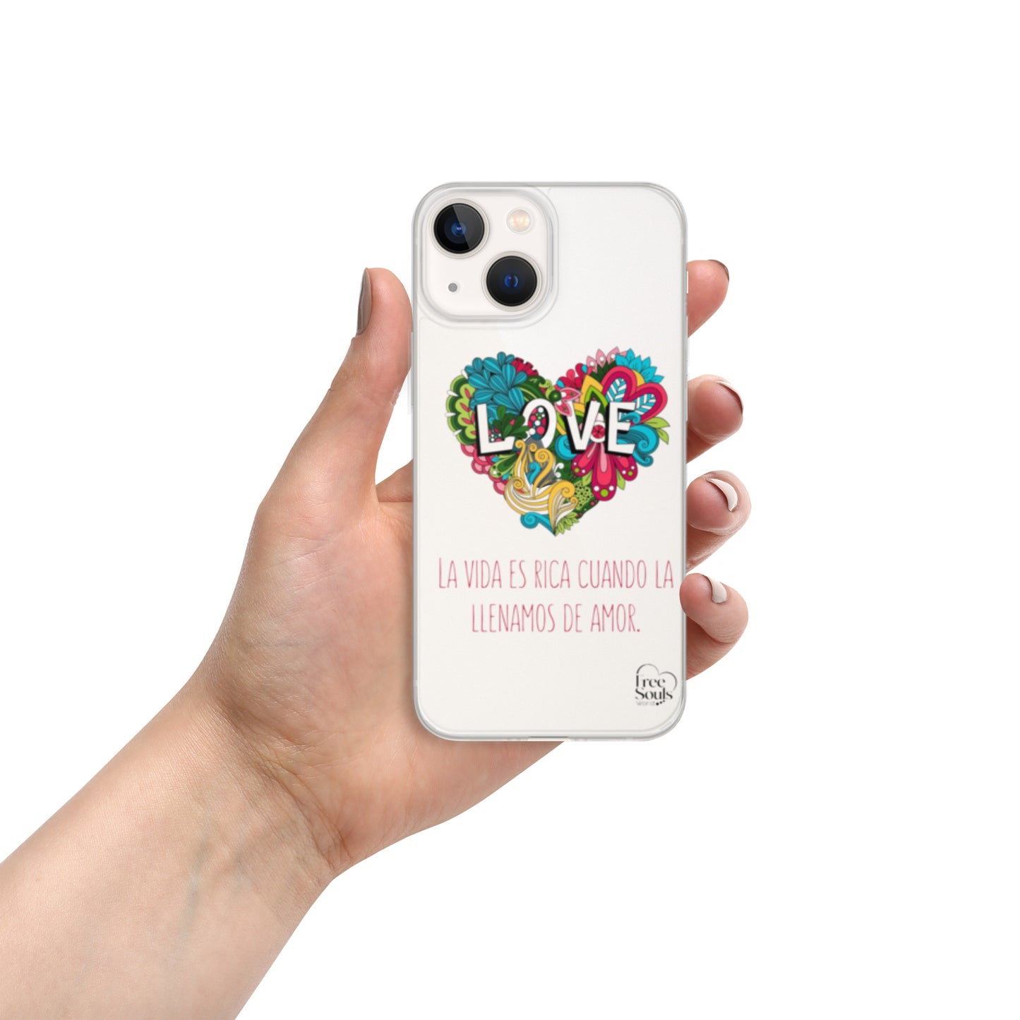 "Love" Clear Case for iPhone®