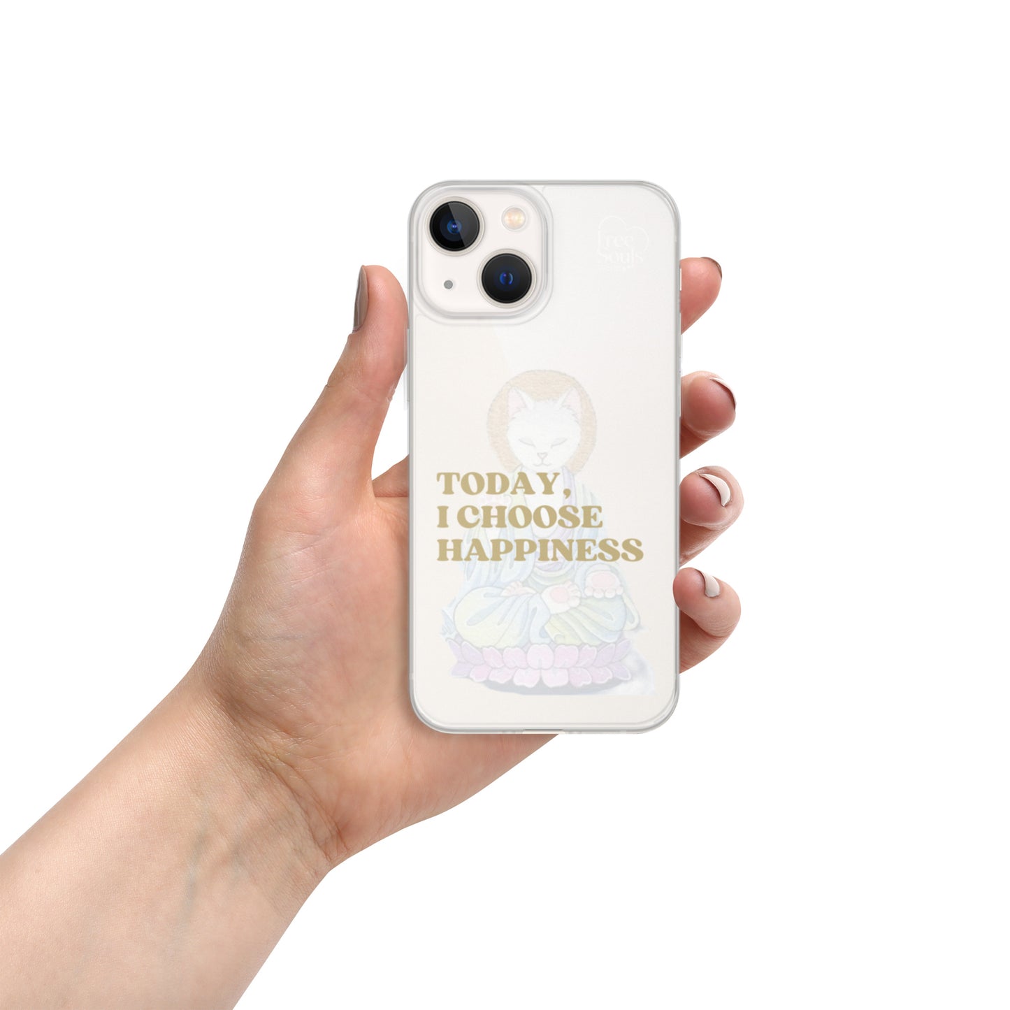 "Happiness" Clear Case for iPhone®