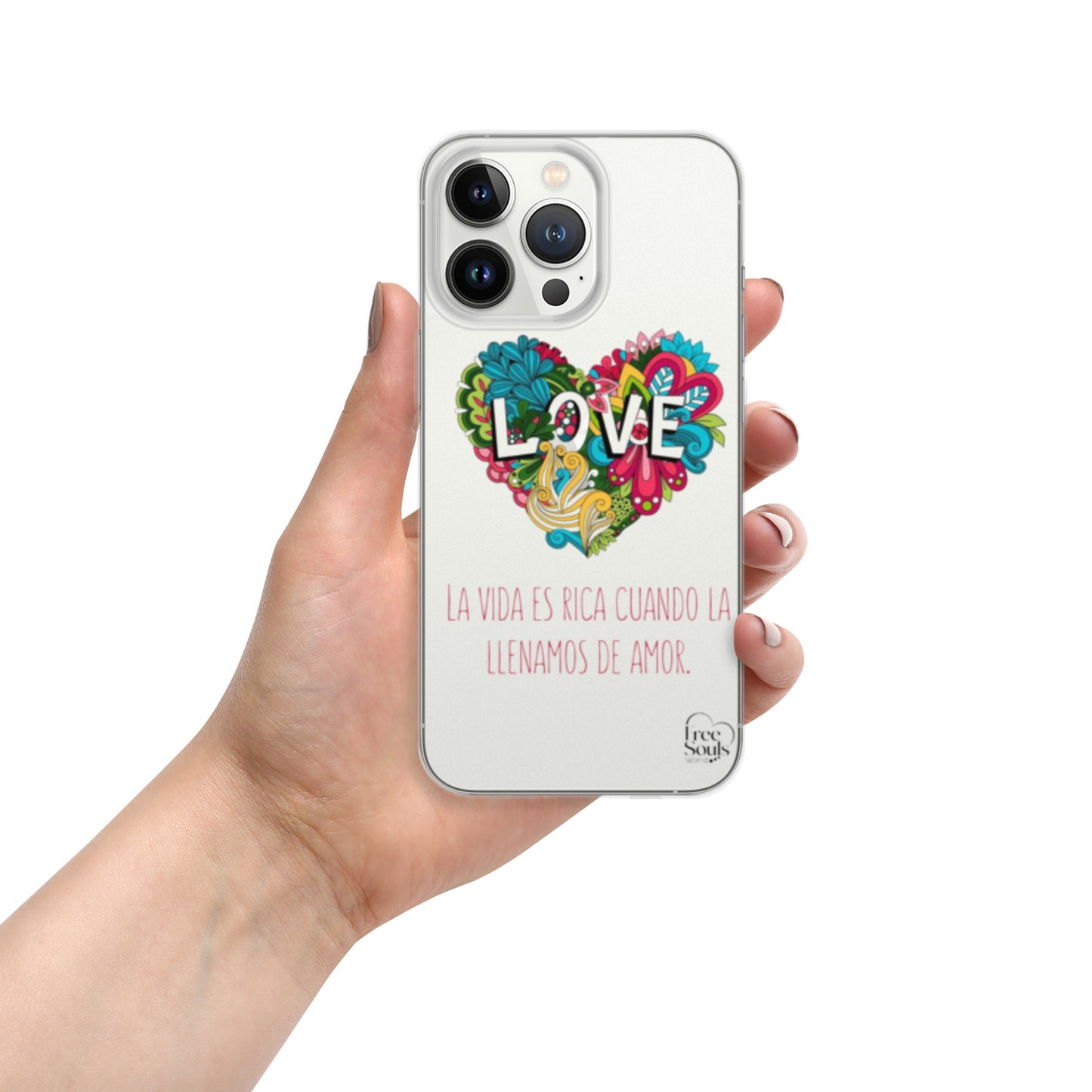 "Love" Clear Case for iPhone®