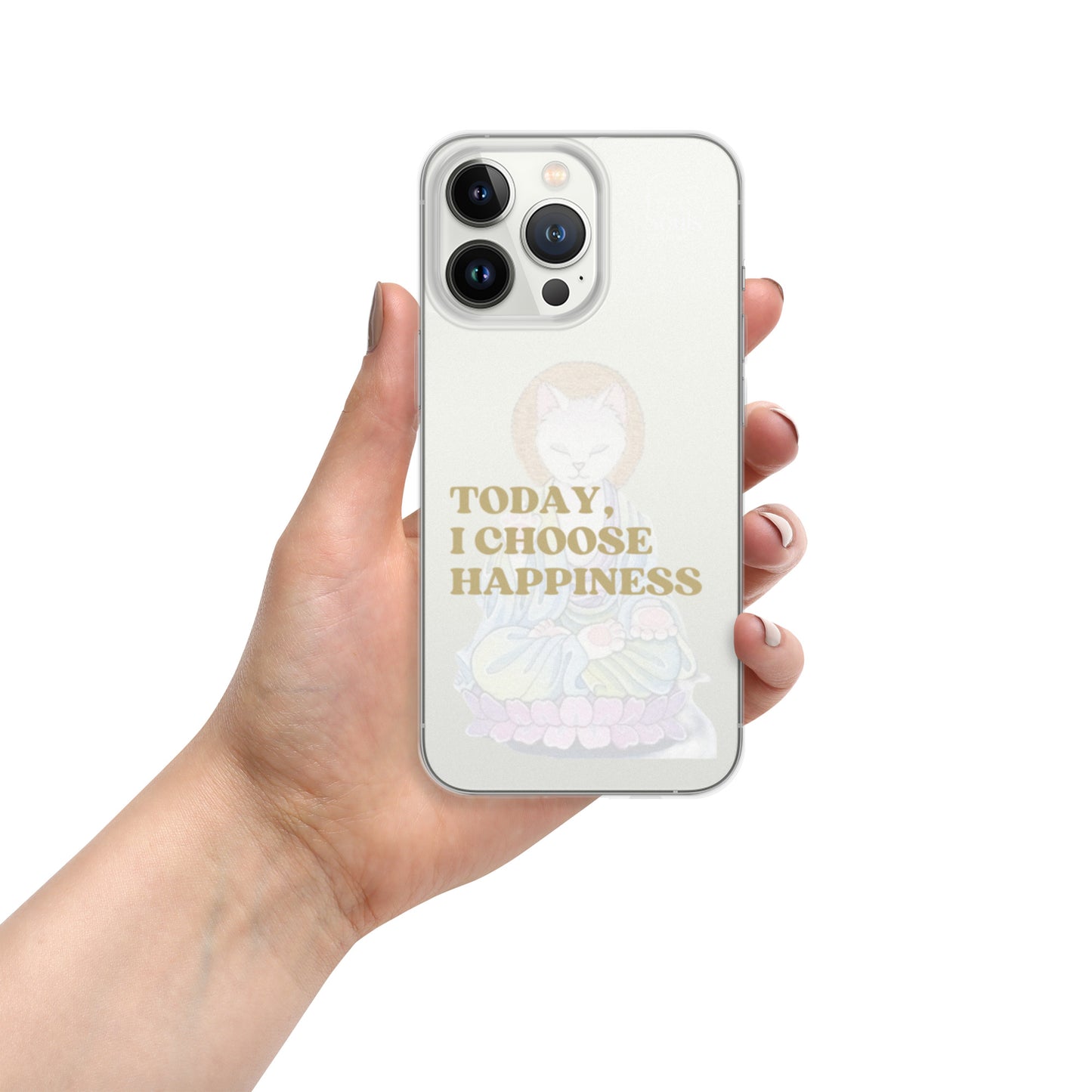 "Happiness" Clear Case for iPhone®