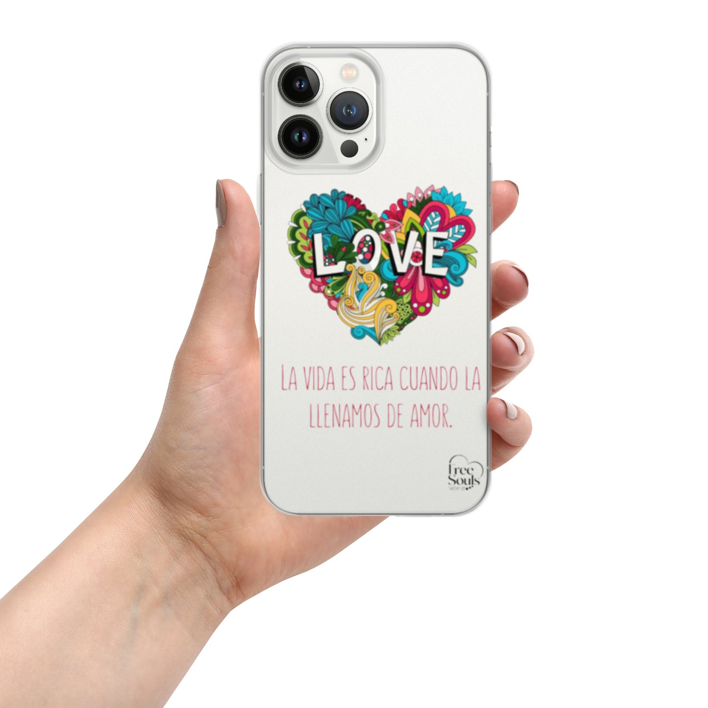 "Love" Clear Case for iPhone®