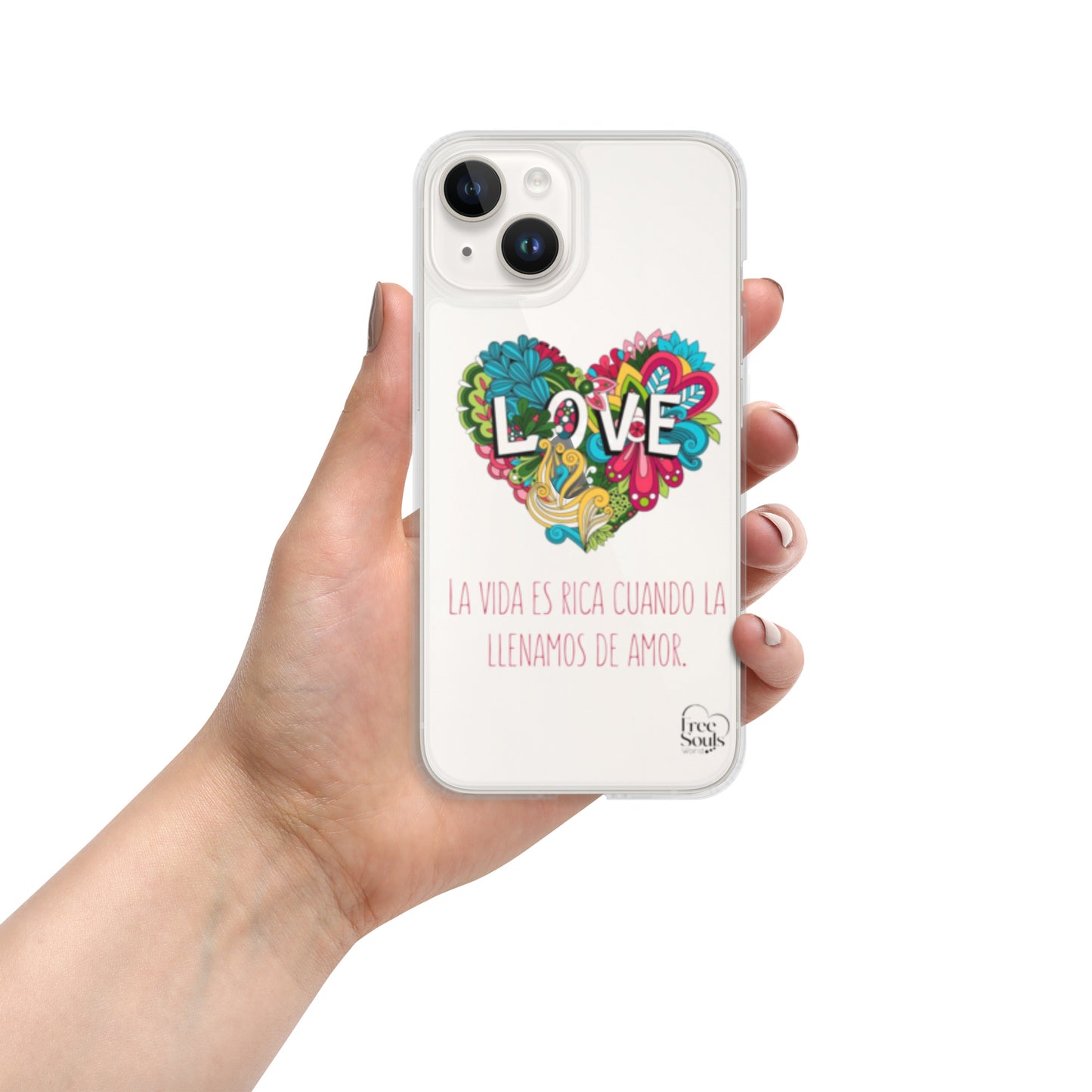 "Love" Clear Case for iPhone®