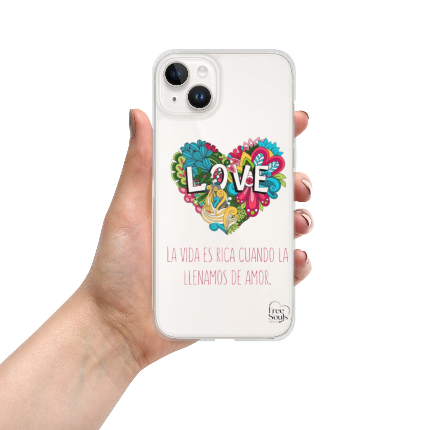 "Love" Clear Case for iPhone®