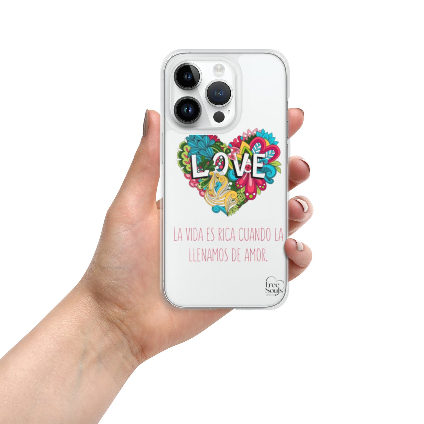 "Love" Clear Case for iPhone®