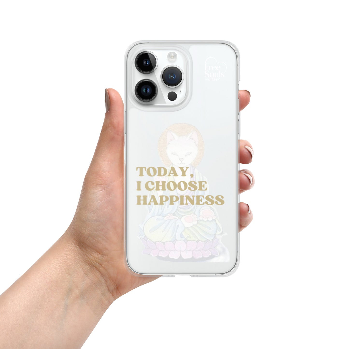 "Happiness" Clear Case for iPhone®