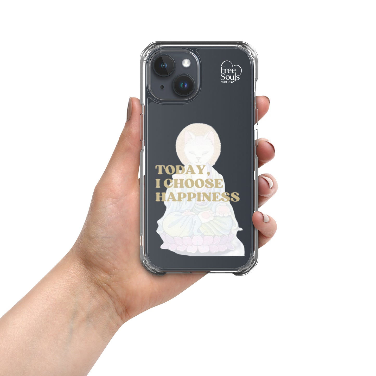 "Happiness" Clear Case for iPhone®