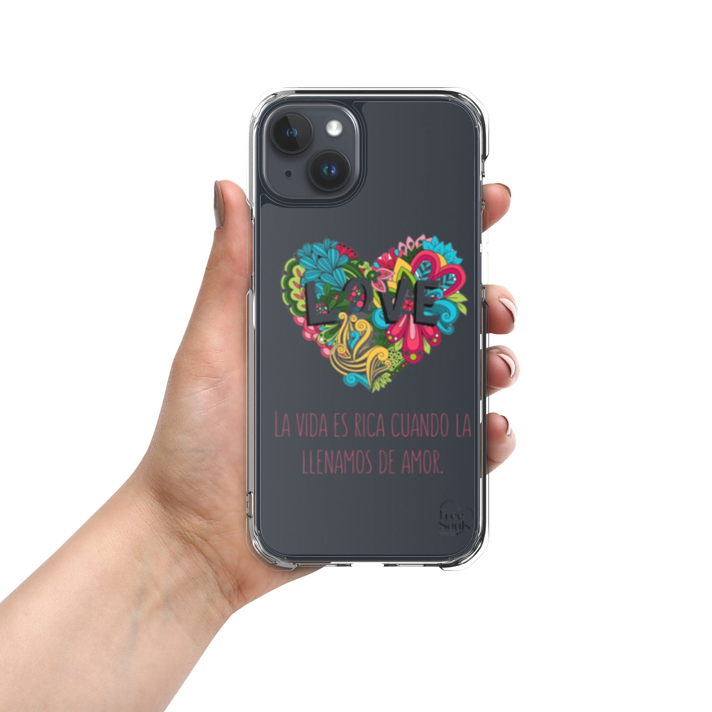 "Love" Clear Case for iPhone®