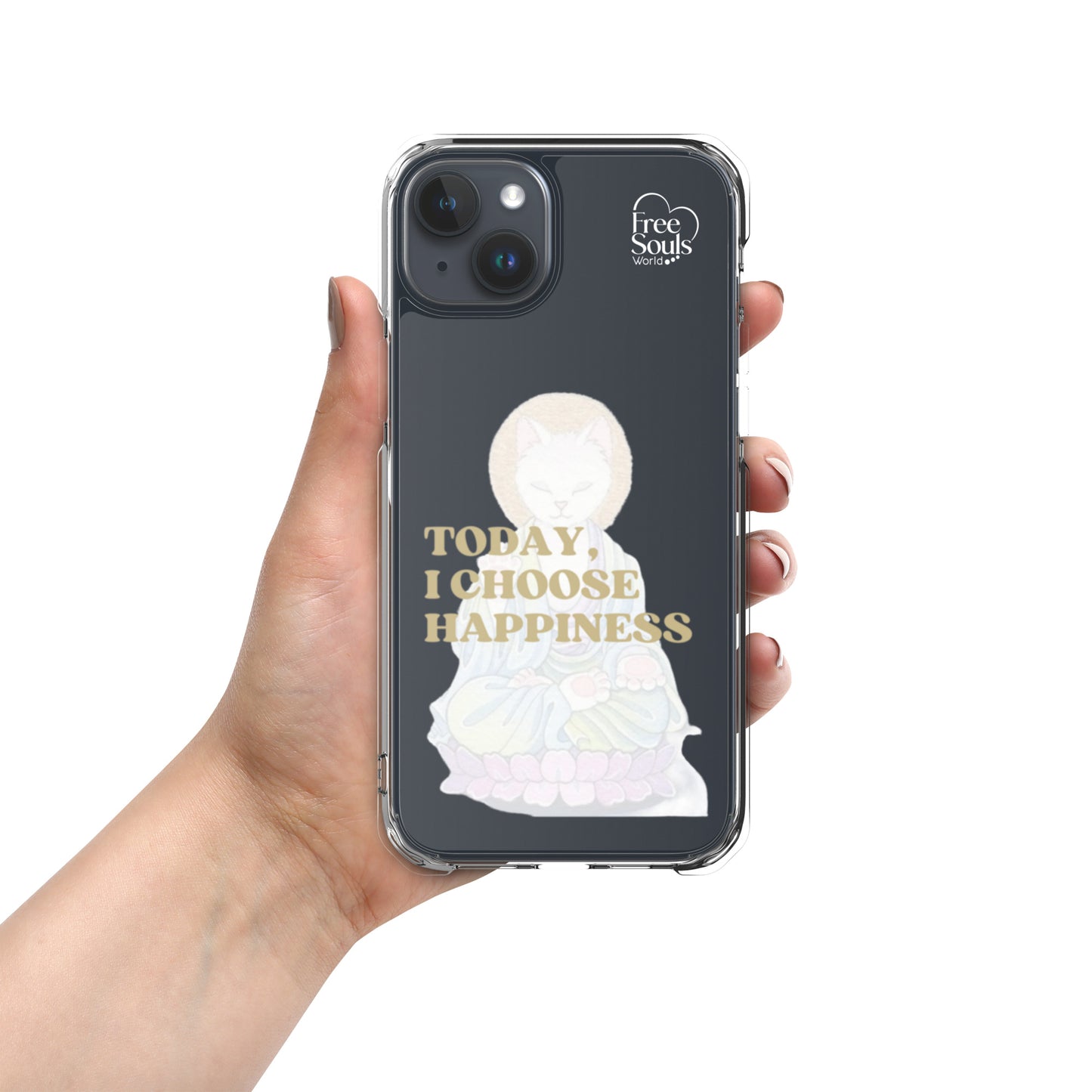 "Happiness" Clear Case for iPhone®