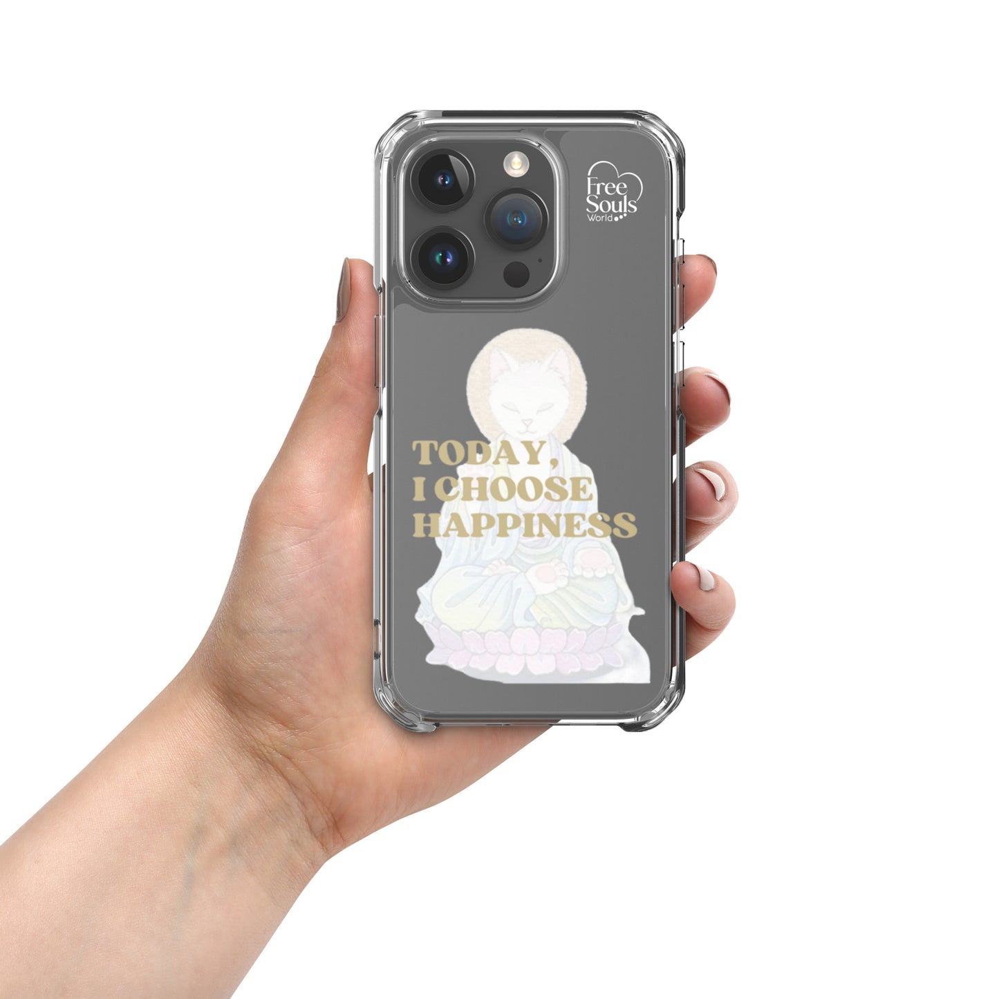 "Happiness" Clear Case for iPhone®