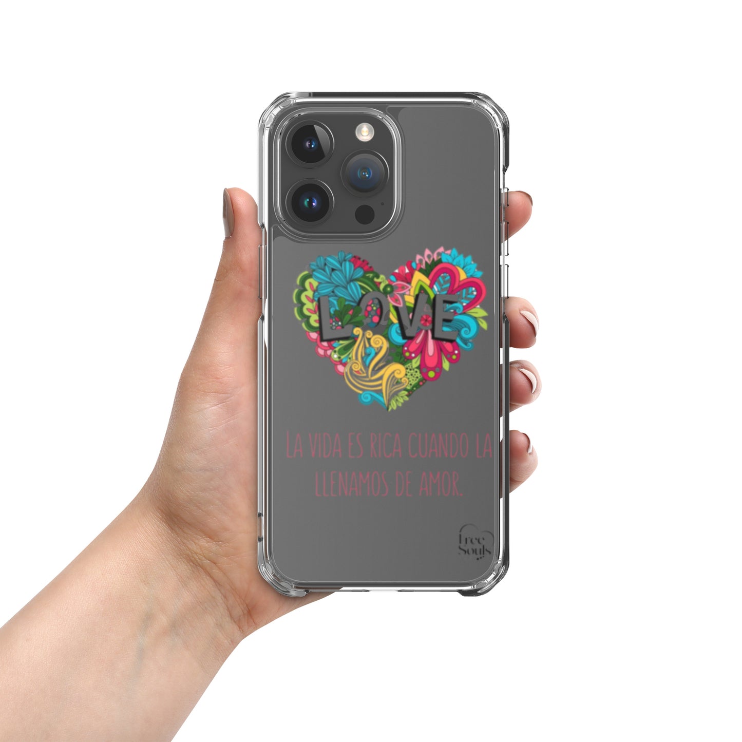 "Love" Clear Case for iPhone®