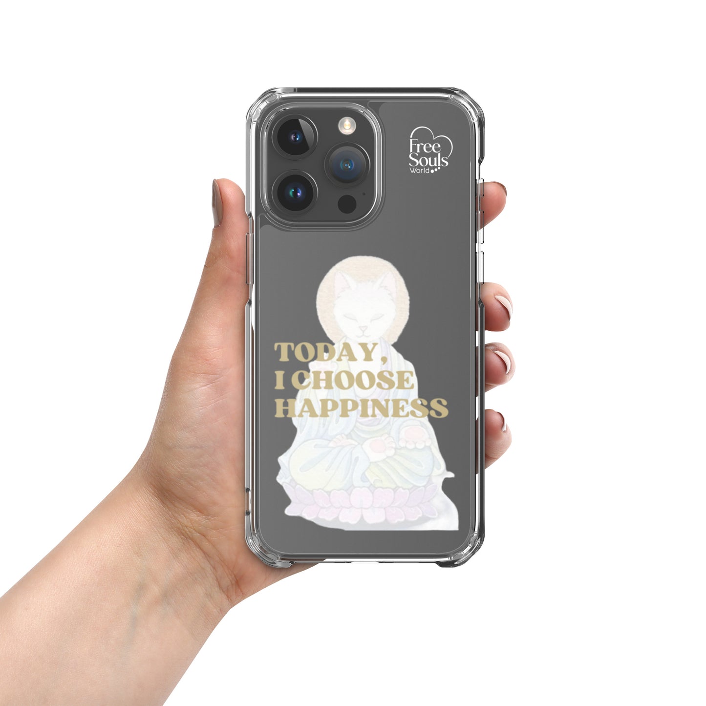 "Happiness" Clear Case for iPhone®