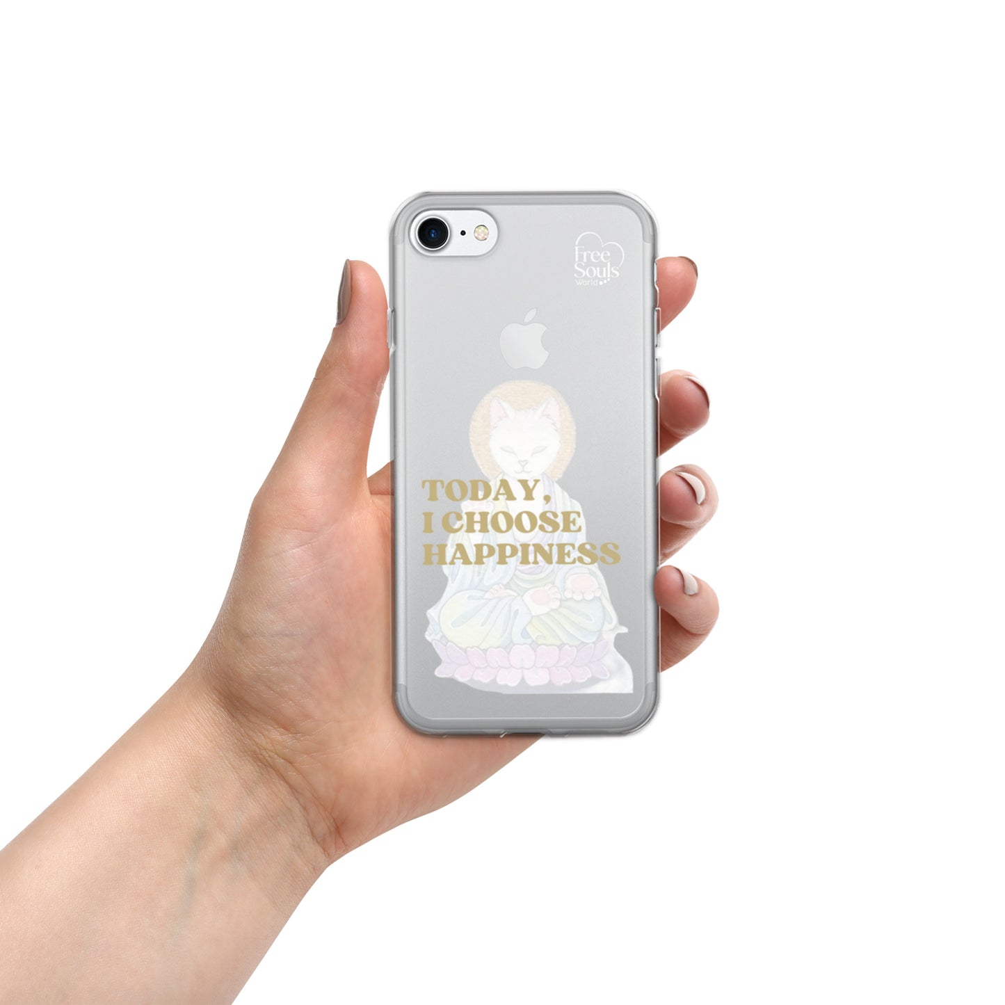 "Happiness" Clear Case for iPhone®