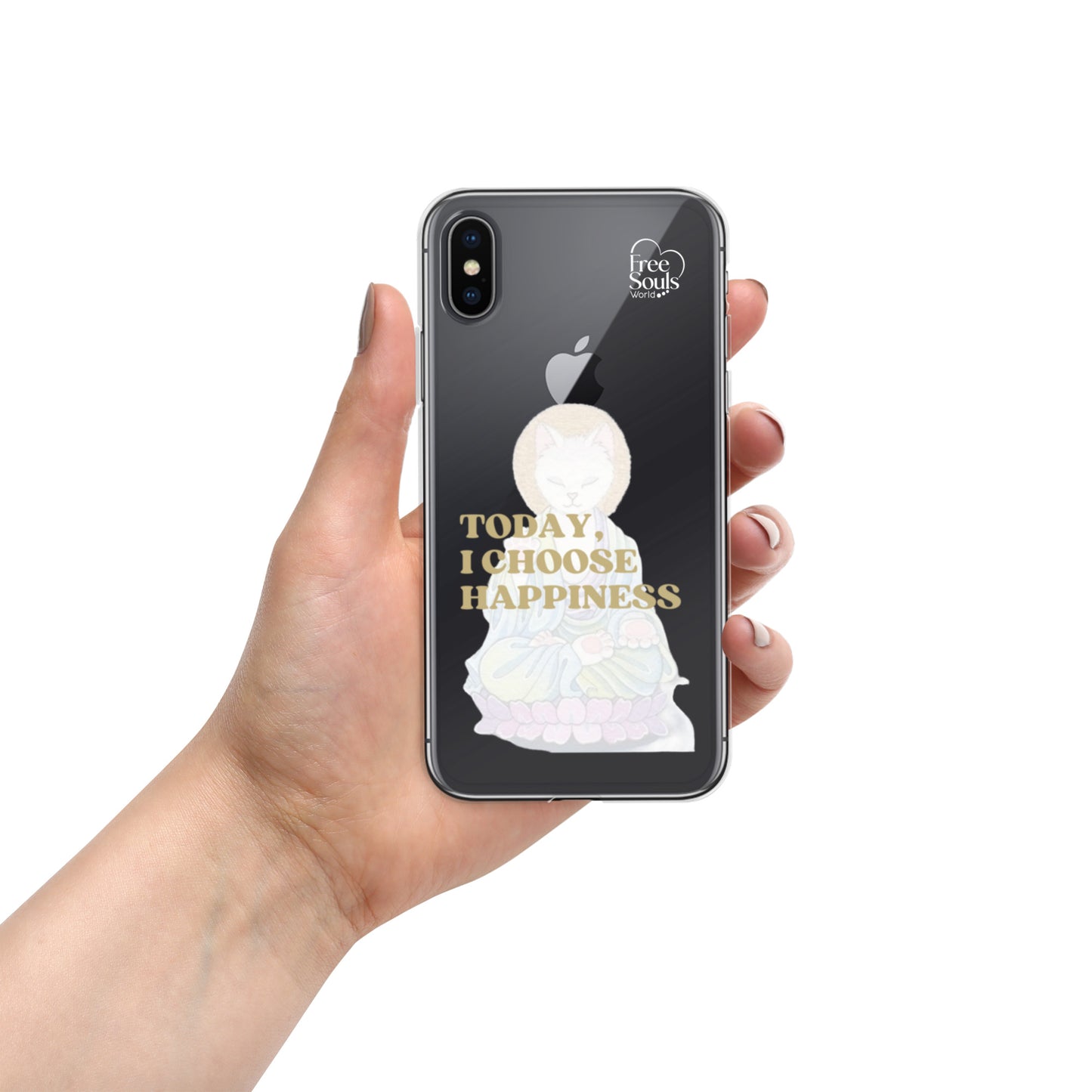 "Happiness" Clear Case for iPhone®