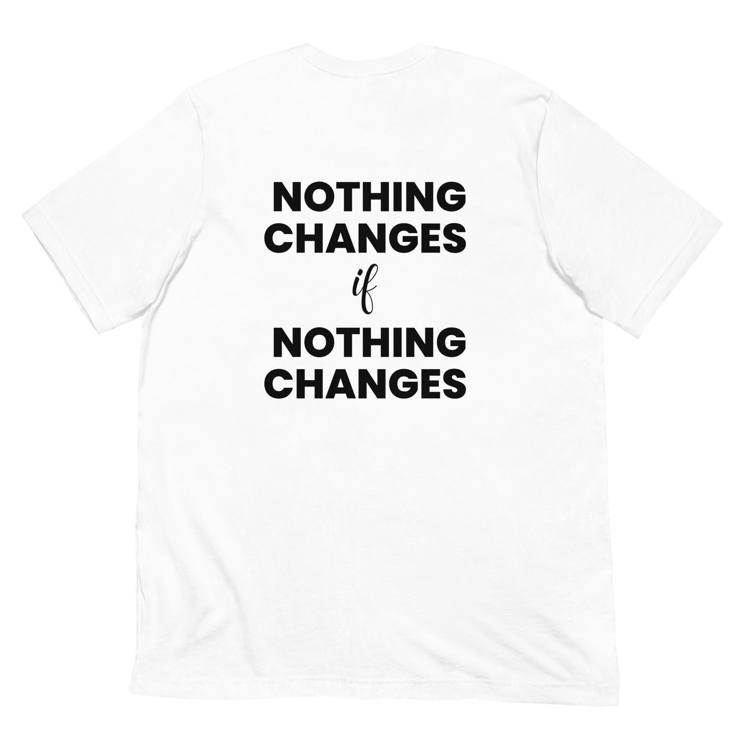 "Nothing Changes" Unisex Shirt